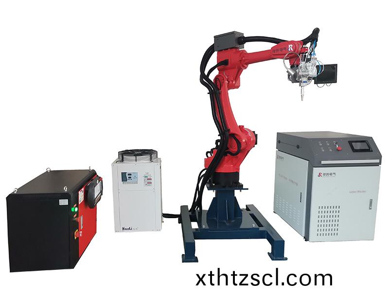 激光(guang)銲接機器人